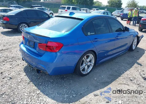 2017 BMW 340I xDrive from USA, damaged, VIN WBA8B7G54HNU37213